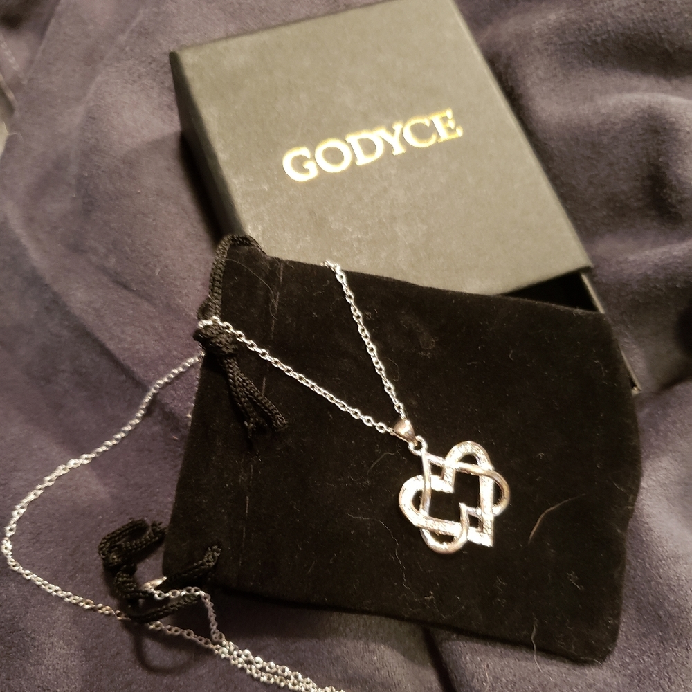 Jewelry Double Love Heart Pendant